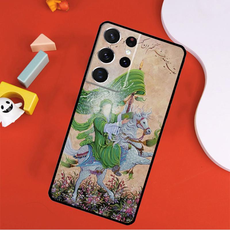 Imam Hussain Shia Ali Phone Case For Samsung Galaxy S25 Ultra S24 Ultra S9 S10 S20 S21 S22 S24 Plus S23 FE Cover