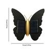 Butterfly Solar Wall Light Outdoor Waterproof Wall Washer Yard Lamp Auto On/Off LED Sun Lamp For Fence Patio Balcony Courtyard