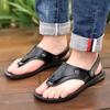 Herren Sandalen Großhandel Sommer Weiche sohlen Anti slip Strand Schuhe männer Große Neue flip-flops Casual Outwear Sandalen