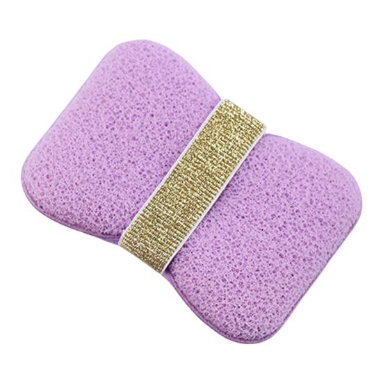 1/2Pcs Bathing Sponge Soap-Saving Bags Rich Foam Soft Skin Delicate Texture Sponge Foaming Effect Sponge