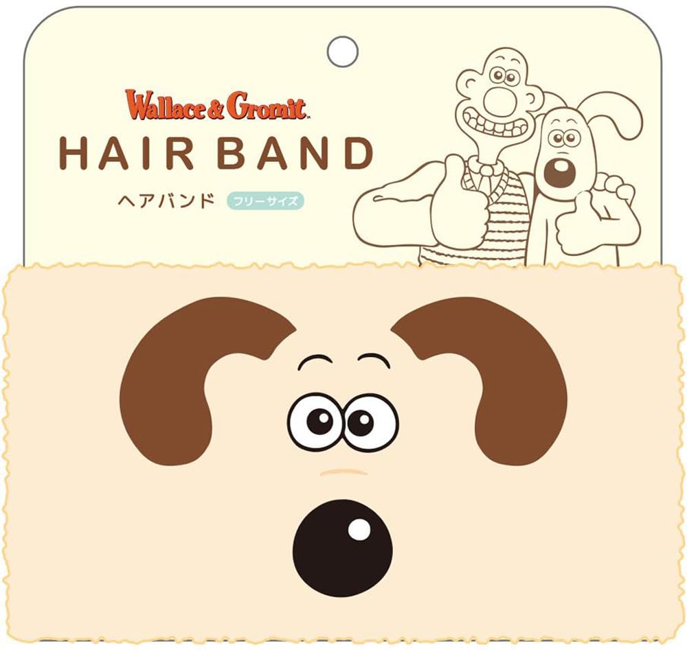 Tees Factory Wallace and Gromit Gromit Hairband H100 x W235mm