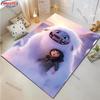 1PC A-Abominable Cute Burnish Cartoon Carpet Living Room Bedroom Sofa Large Area Decorative Mat Kids Play Soft Non-slip Rug Gift