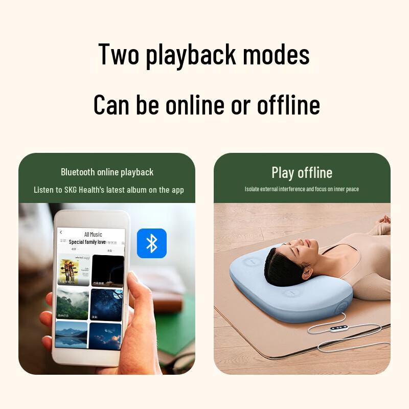 SKG Smart Music Sleep Pillow