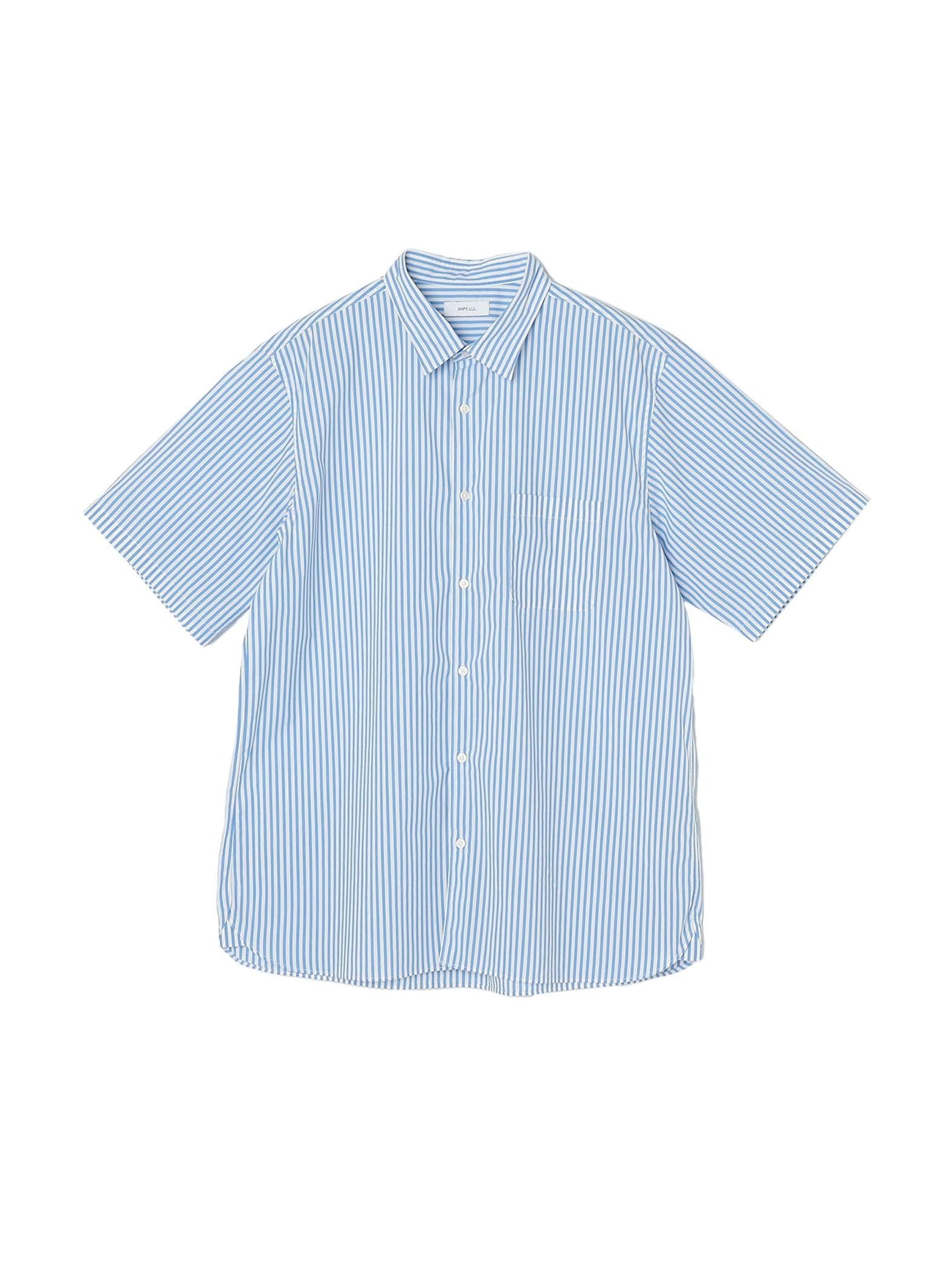 

SHIPS any Men s Blue Palette Striped/Hakeme Relaxed Regular Collar Shirt, Light Blue, Size S (711510038)