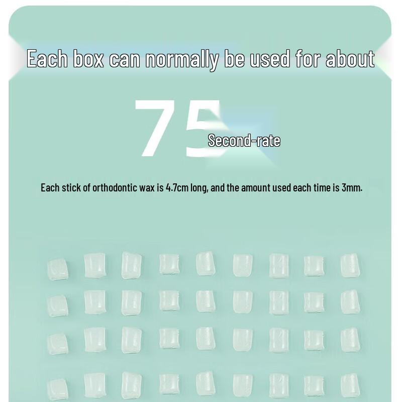 Sweet Orange Orthodontic Wax (12 Boxes)