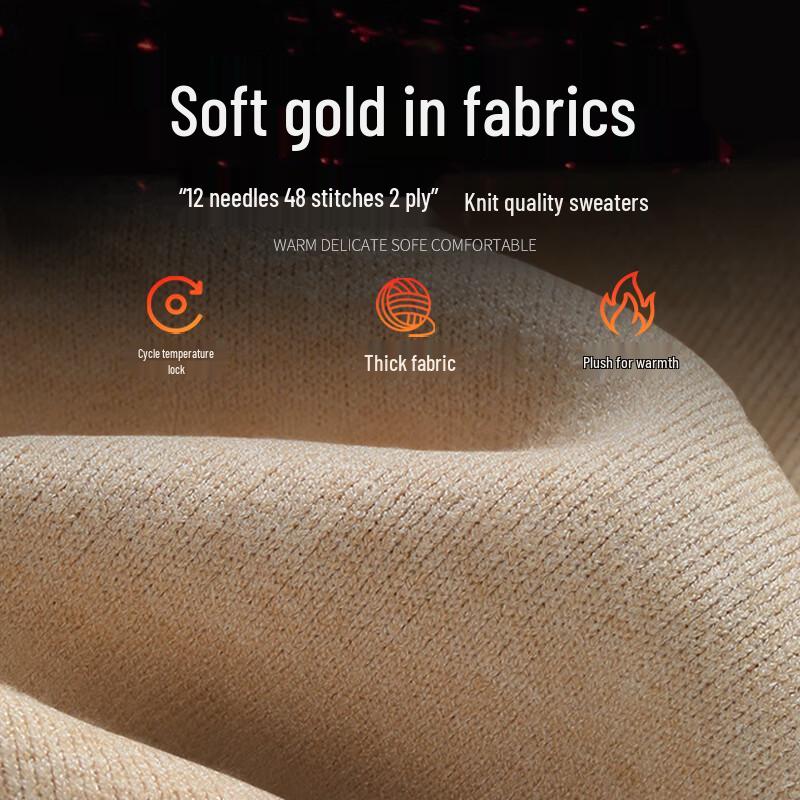 Pull col roulé doublé polaire pour homme Jeanswest