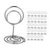 30 Pièces Porte-nom de table Porte-numéro de table Pince à notes de bureau Nom pour mariage