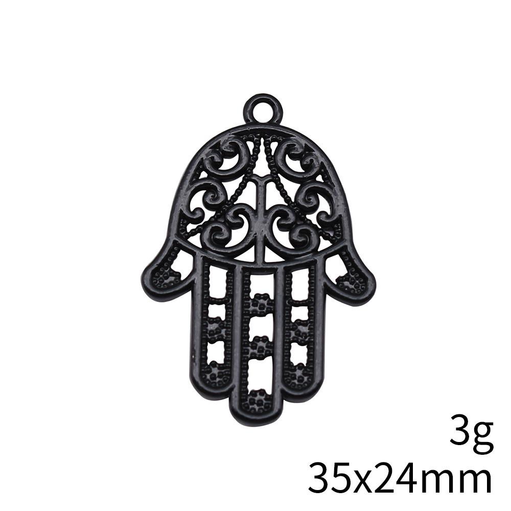 NewArrivals Charms For Necklace Hamsa Hand Talisman Amulet Charms Pendant Biz Phone Pendant