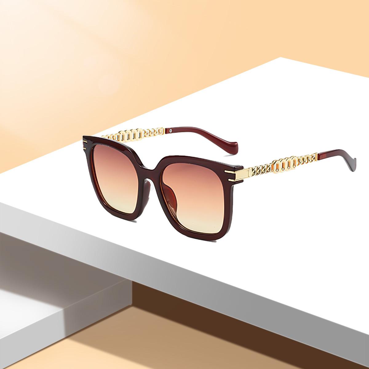 New Fashion Women Luxury Cat Eye Sunglasses Sexy Square Frame Designer UV400 Eyewear Vintage Female