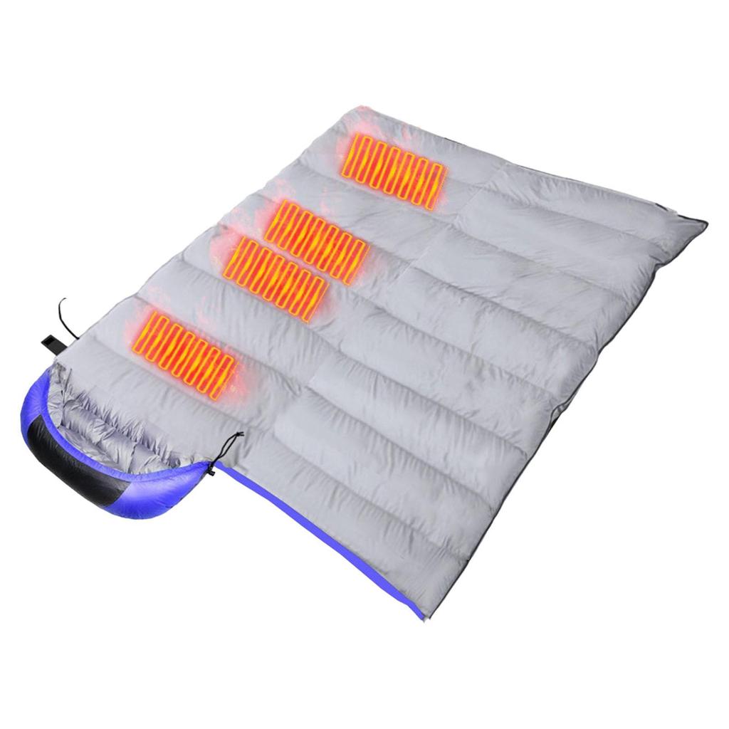 Heated Sleeping Bag Warm USB Waterproof Winter Sleeping Bag for Backpacking