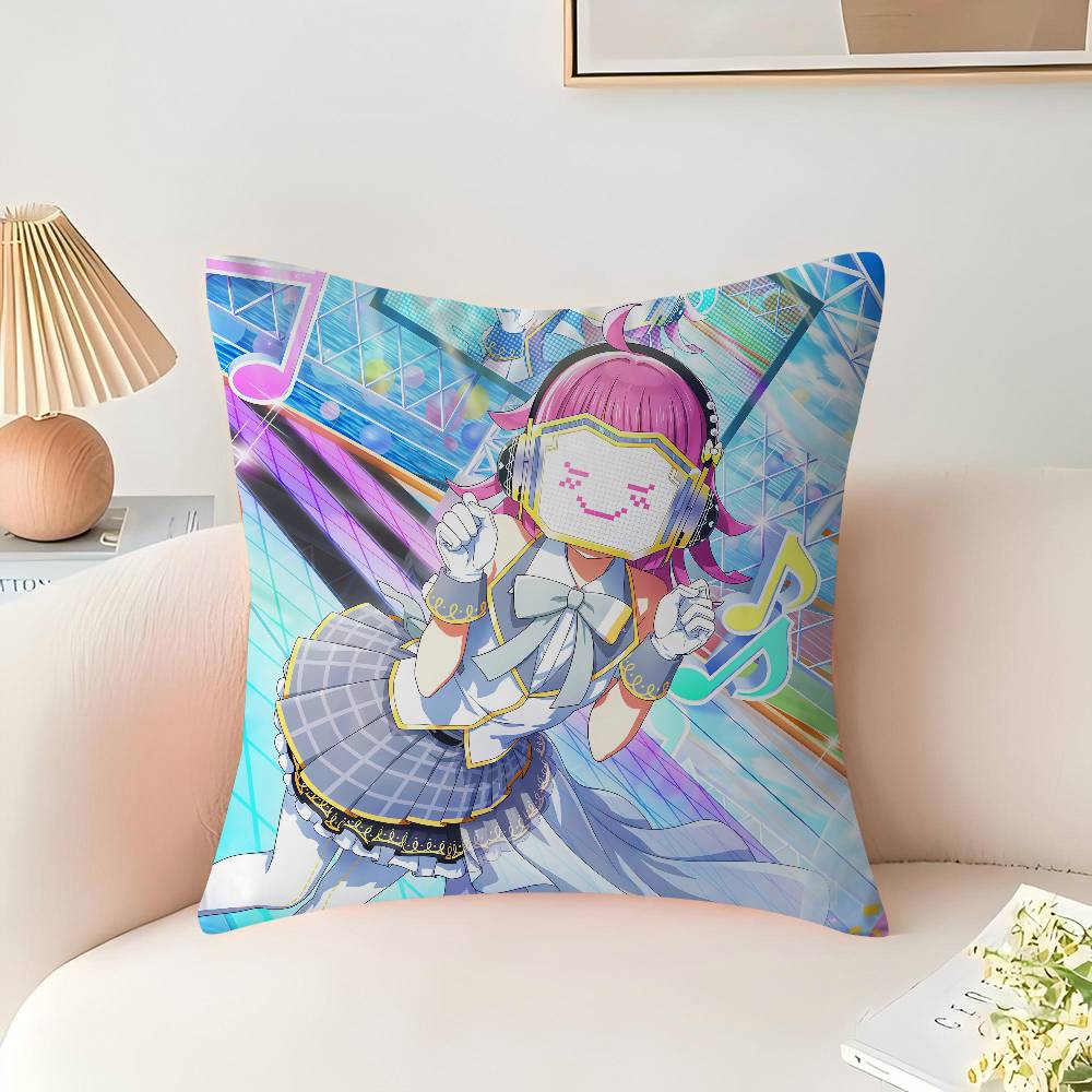Rina Tennoji Pillowcase Toon Gift Cushion Cover Bedroom Home Sofa Chair Seat Decor Pillow Case