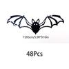 Halloween 3d Three Fold Dimensional Wall Sticker Window Decorative Sticker