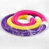 Cerchio Hula Hoop Morbido Ponderato con Molla Amico della Vita Pieghevole per Fitness Portatile Palestra Domestica Uomini Donne Adulti Corpo Vita Dimagrante Attrezzatura per Esercizio