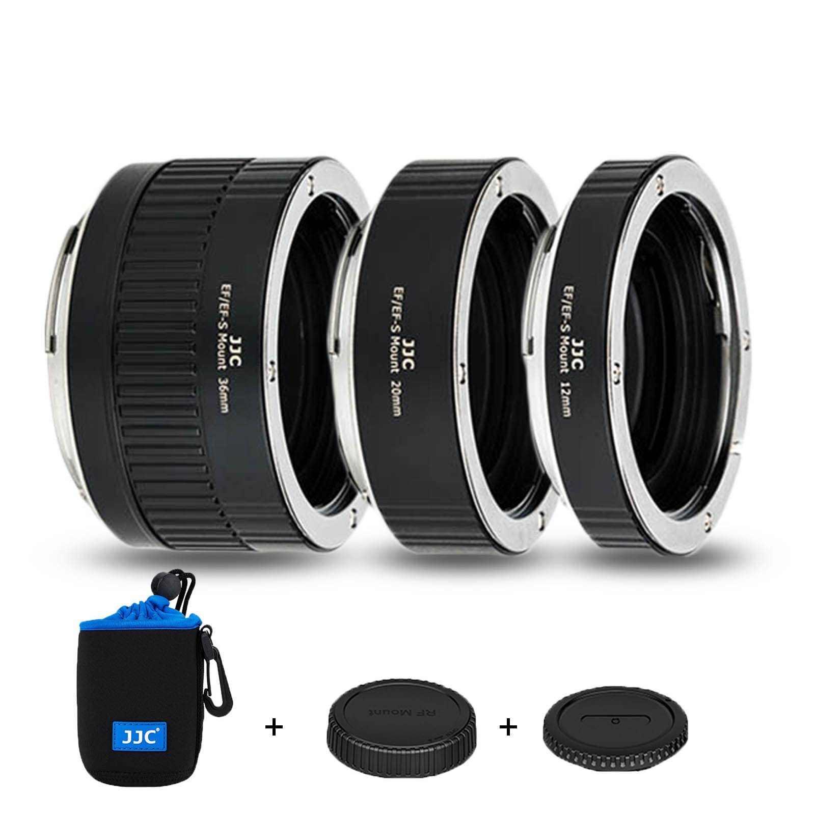 

JJC Кільцевий цифровий набір для Canon Mount EOS 90D 80D 5D IV III II 6D II 5DS 5DR 1DX III II Kiss X10i X10 X9 X9i x8i X70 Сумісний набір Кришка корпусу та
