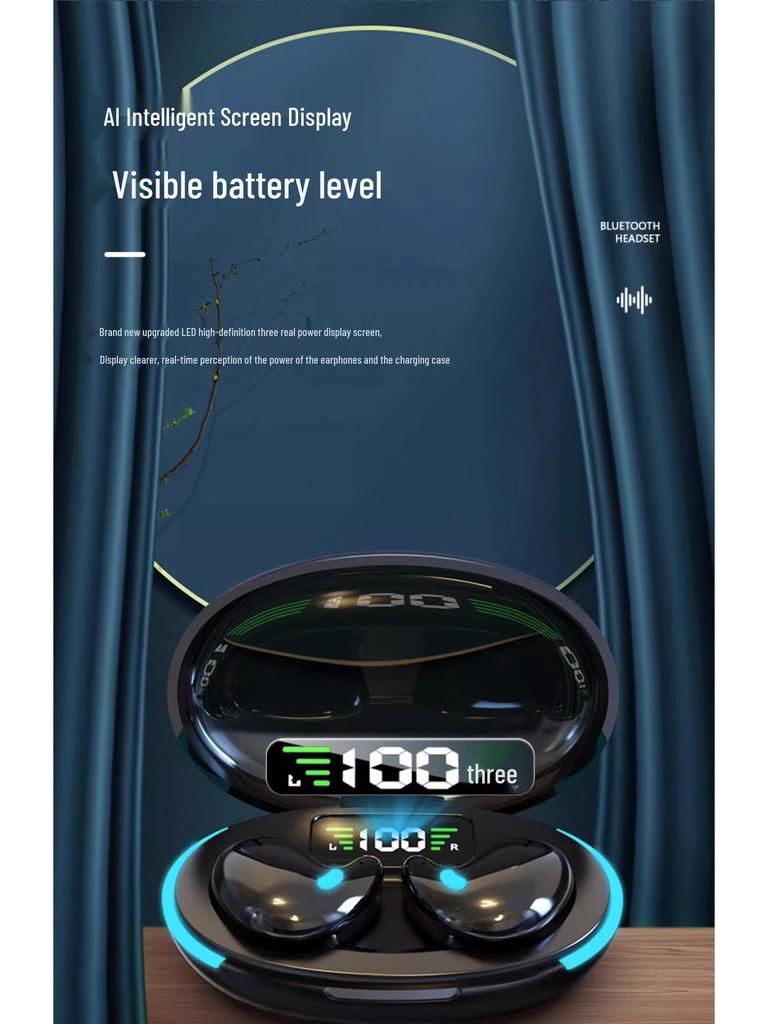 2025 Air Conduction Wireless Sleep Headphones: Long-Wear, No Pain, Extended Battery Life