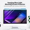 Hanging Blue Light Blocking Screen Protector High transmittance Anti UV Eye Protection Film for 26 27   Desktop Monitor