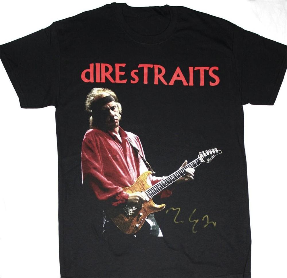 

DIRE STRAITS MARK KNOPFLER NEW Tour Cotton T-shirt S-234XL ND080 Unisex T-Shirt XXXXL