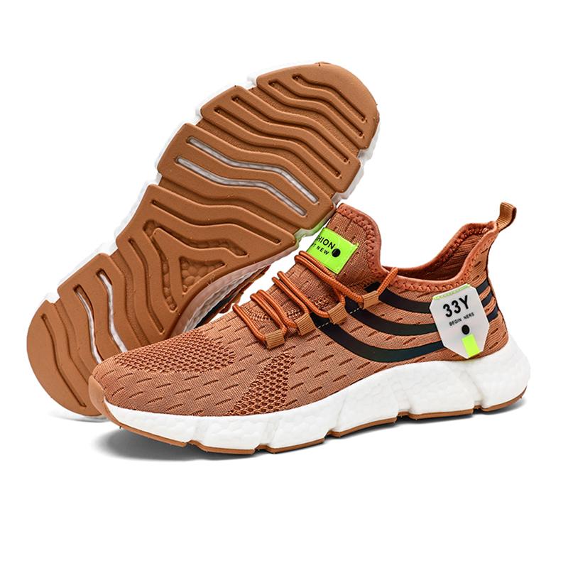Men Casual Sports Shoes Breathable Lightweight Sneakers Outdoor Comfortable Tennis Running Shoes Male Vulcanized Shoes