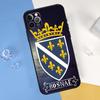 Bosnia and Herzegovina Flag Phone Case For iPhone 15 Pro 16 Pro 11 13 14 Pro Max 12 Mini XR 16 15 Plus 16e Cover Shell