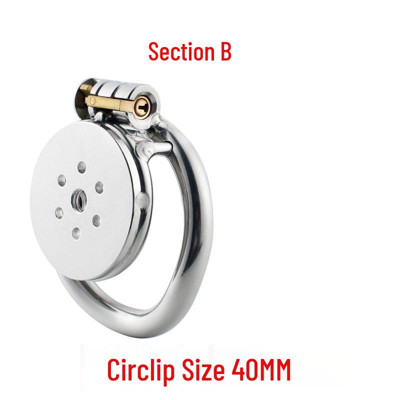 Men's Metal Chastity Cage BDSM Training Anti-Cheating Erotic Micro Punishment Toy