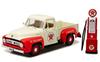 GreenLight 1953 Ford F-100 Texaco Pickup & Vintage Gas Pump 118 Diecast, Opening Hood & Doors, 12991