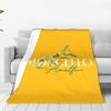 Limoncello di Amalfi Decken Superweiche Flanell Sofa Überwurfdecke für Zuhause Schlafzimmer Büro Decken Tagesdecke Steppdecke
