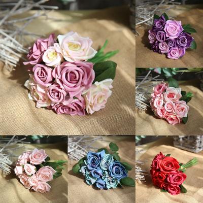 1 Stück künstliche Rose Blume Foto Requisite Hochzeit Home Office Tischdekoration