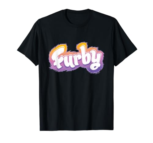 Furby Modern Fluffy Logo 90's Toy T-Shirt