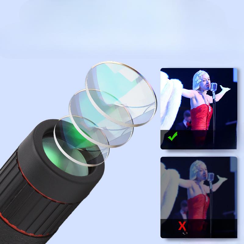 Telefokalny obiektyw telefonu komórkowego 32x Wysokiej rozdzielczości aparat telefonu komórkowego Teleskop Zdalne fotografowanie Zewnętrzny koncert 2023 Nowość