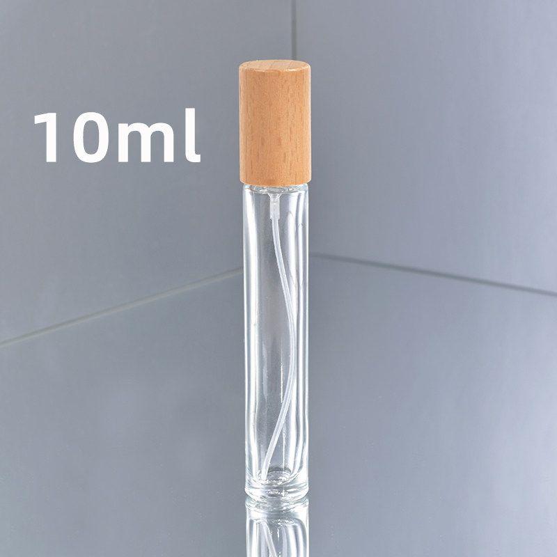 New Travel Portable Sample Wooden Lid Perfume Sub-Bottles
