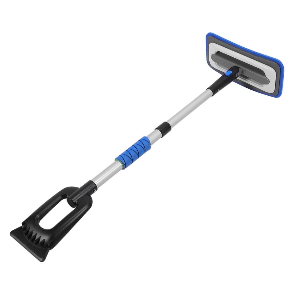 Car Snow Scraper, Aluminium Alloy Snow Brush With Detachable Ice Scraper Portable Winter Snow Remover For Cars & SUVs