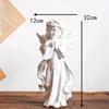 1PC Home Decor Accessories Artistic Resin Angel Shape Beautiful Figurine for Store Sculpture Modern Art Decoration.