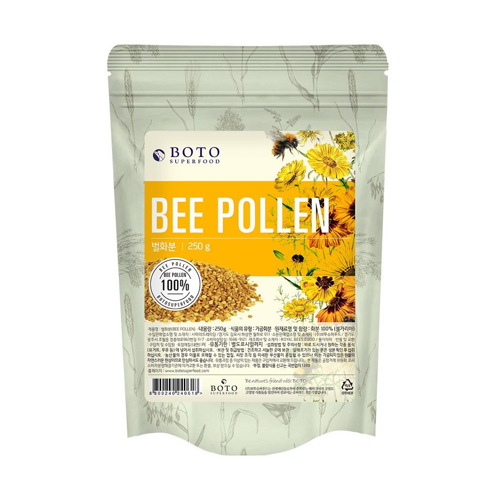 Bottu Bee Pollen Honey Powder 250g 1 pcs