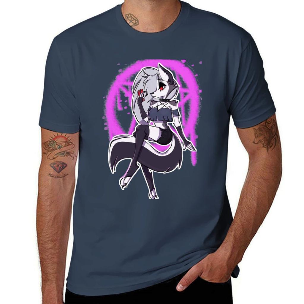 Helluva Boss Loona Tshirt Soft Durable Cotton Tshirt
