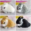 Simulare Pui Iepure Jucărie de Plus Copii Cogniție Pui Model Figurină Realistică Păpușă Animal Blanos Pui Cadou de Paște