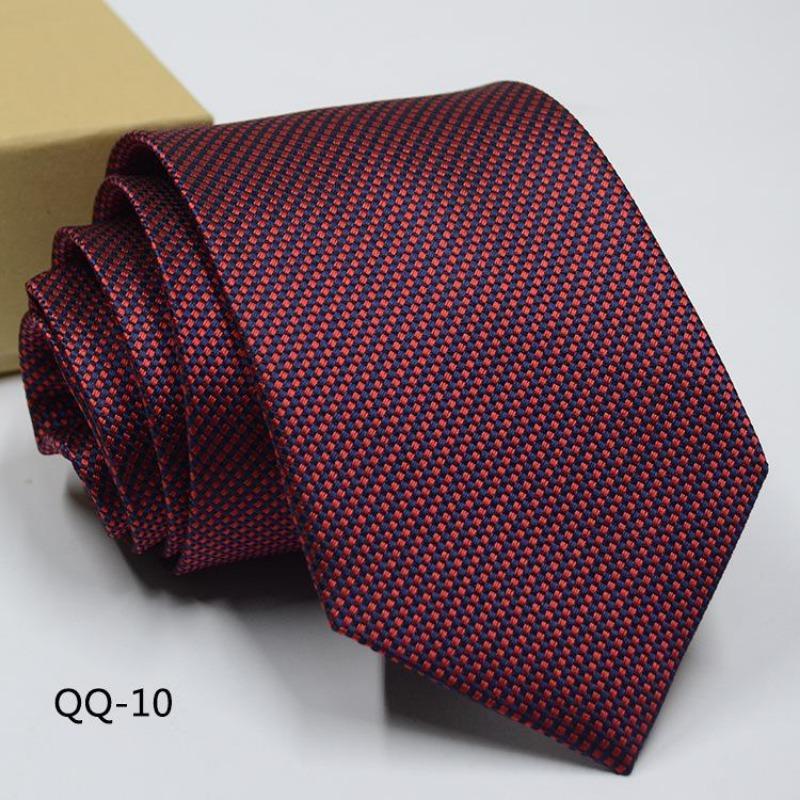 Men'S Dress Business Casual Professional Groom Wedding Best Man Striped Jacquard Fine Gentleman Men'S Premium Tie