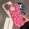 Pink Leopard Print Phone Case for Xiaomi Redmi Note 14 13 12 11 Pro Plus 4G 5G 10 9 8 15C 14C 13 12C 10C Shockproof Cover