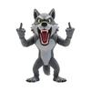 Angry Animal Figurine Resin Flip The Bird Animal Ornament Desktop Middle Finger Animal Statue for Home Office Desk Shelf Decor