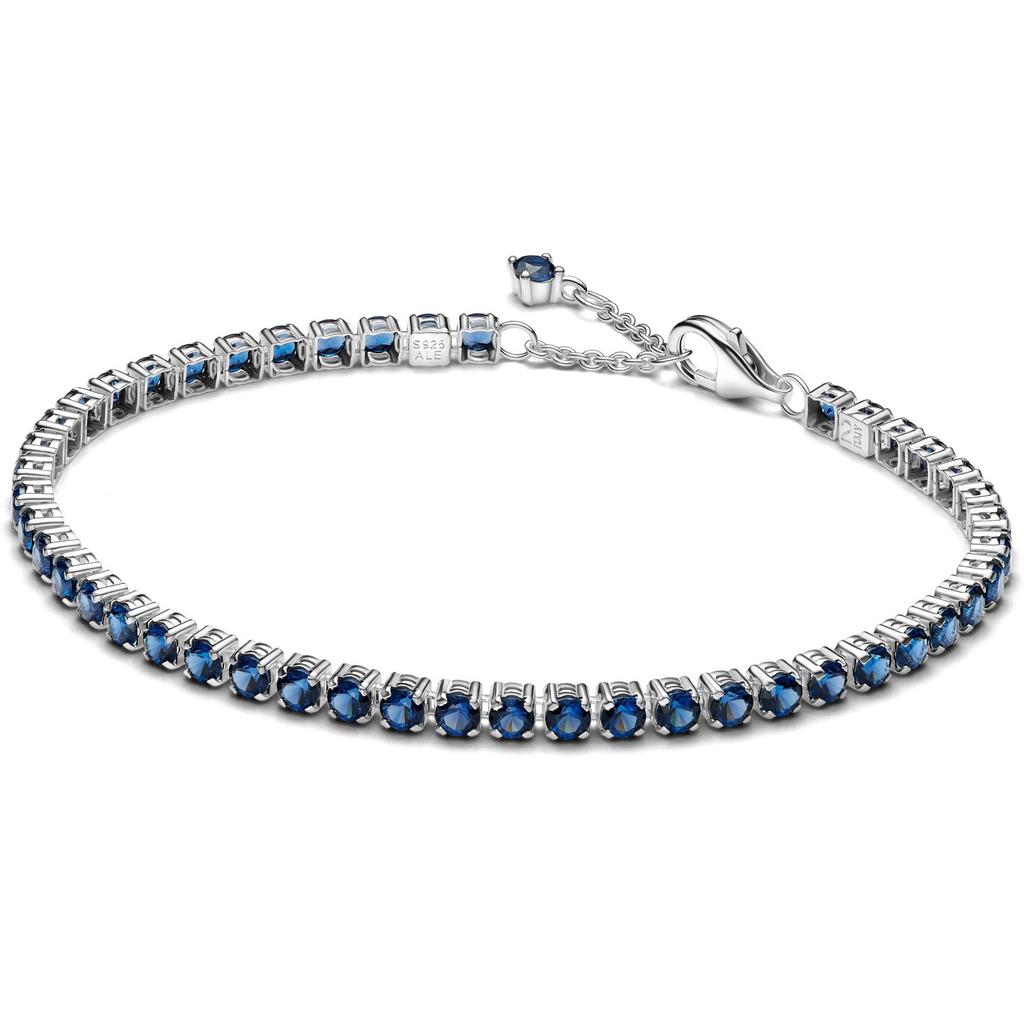 925 Silver Cubic Zircon Oxide Bracelet for Women Trinkets Fashion Simple Engagement Wedding Charm Jewelry Gift