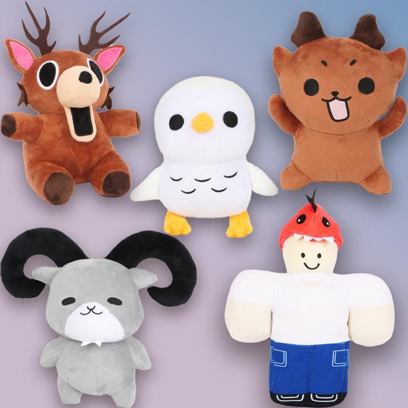 99 Nights In The Forest Deer Plush Toys Exquisite Animal Dolls Kawaii Desktop Decorative Items Game Peripherals Gifts For Friend