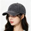 Men Women Unisex Baseball Cap Adjustable Solid Color Casual Hat Stretchy Fabric for Sports Secure Drawstring Closure Dad Hat