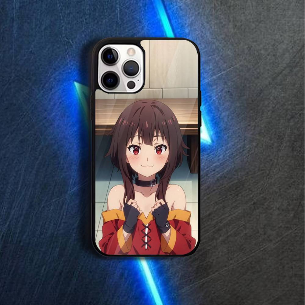 M-Megumin K-KonoSuba  Phone Case For iPhone 17,16,15,14,13,12,11,Pro,Max,Plus,Mini,Magsafe,Magnetic Wireless Charging Case