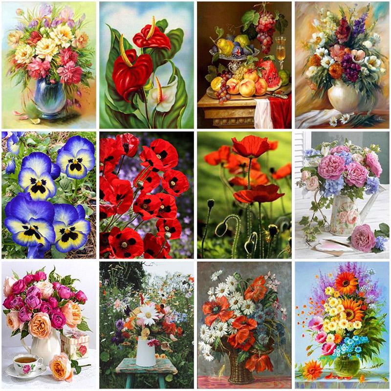 YSCOLOR Madonna Diamond Painting Kit - 5D Full Round Drill Religious Art 30x40cm DIY Craft