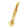 Multi-functional Food Grade BBQ Clip 304 Stainless Steel Non-slip Ice Cube Clamp Silver Gold Grill Tongs Kitchen Utensils