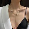 Romantic Love Heart Natural Baroque Freshwater Pearl 14K Gold Filled Female Necklace For Women Wedding Gifts No Fade