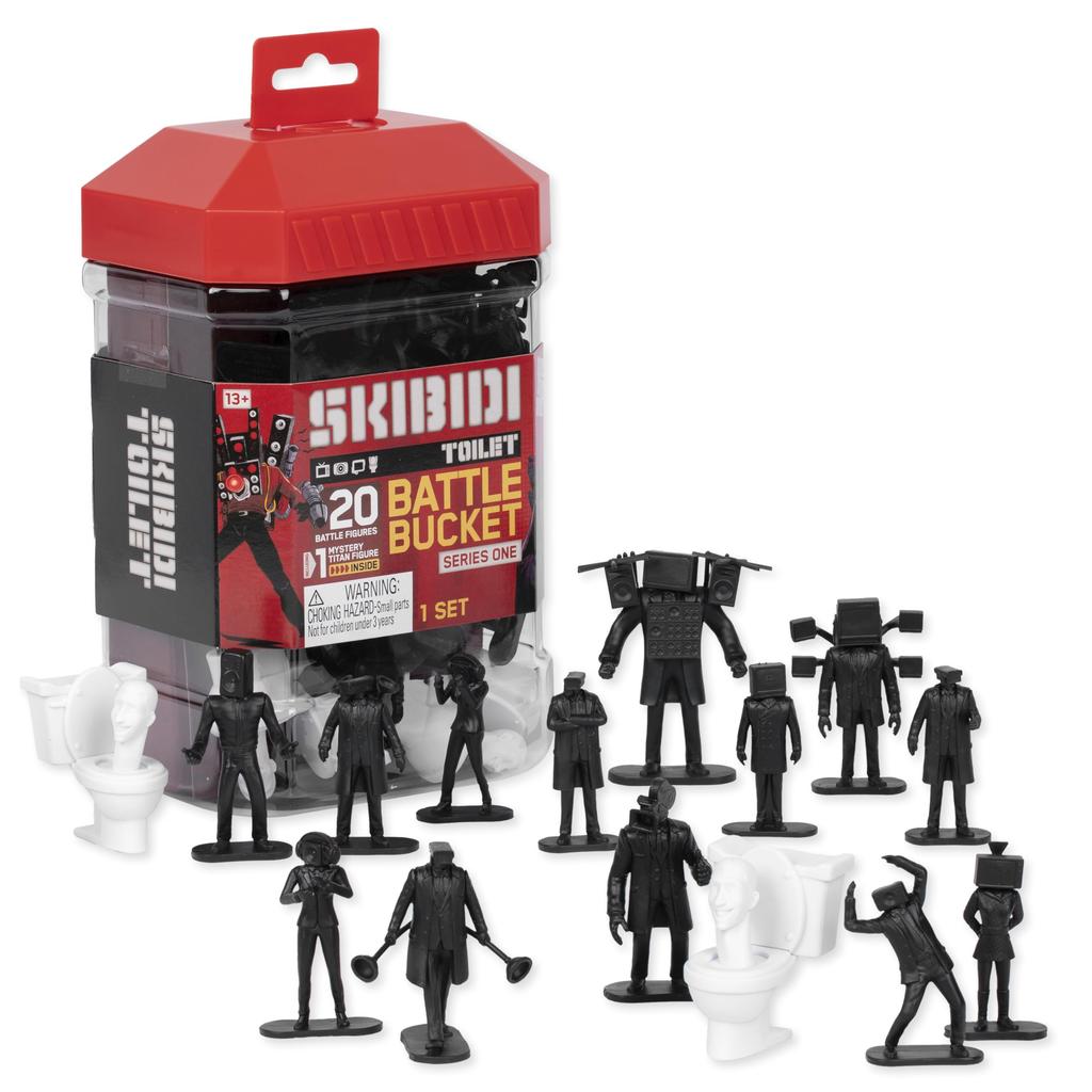 SKIBIDI Toilet Battle Collectible Figures, Officially Licensed Toilet Goods