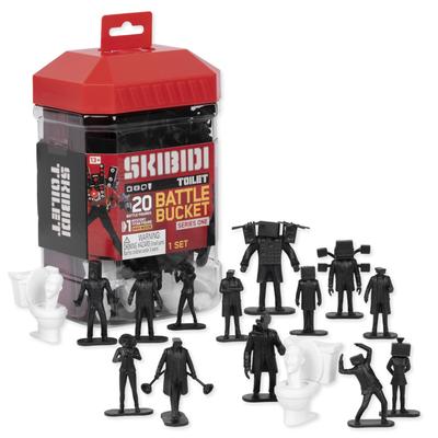 Skibidi Toilet Battle Bucket, Collectible Figure, Officially Licensed Skibidi Toilet Merchandise