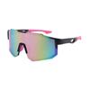 New Sports Sunglasses Men And Women Large Frames To Make Them Look Slim Outdoor Cycling Sunglasses Colorful Goggles 66308