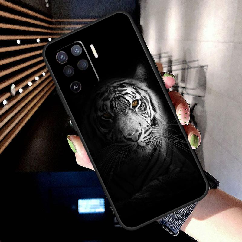 Wolf Dog Cat Bird Lion Tiger Animal Case For OPPO A96 A76 A16 A94 A74 A54 A53 A57 S A15 A52 A72 A93 A5 A9 A31 A17 A77 A78 Coque