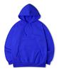 Essential Regular Brushed Fleece Hooded Sweatshirt Blue